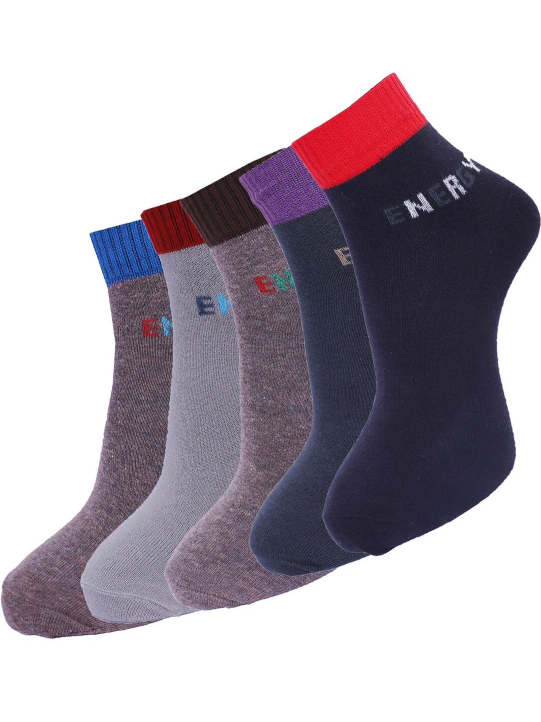 

Dollar Men Pack of 5 Assorted Ankle Length Socks