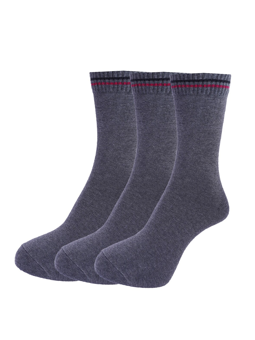 

Dollar Socks Men Pack Of 3 Assorted Cotton Full-Length Socks