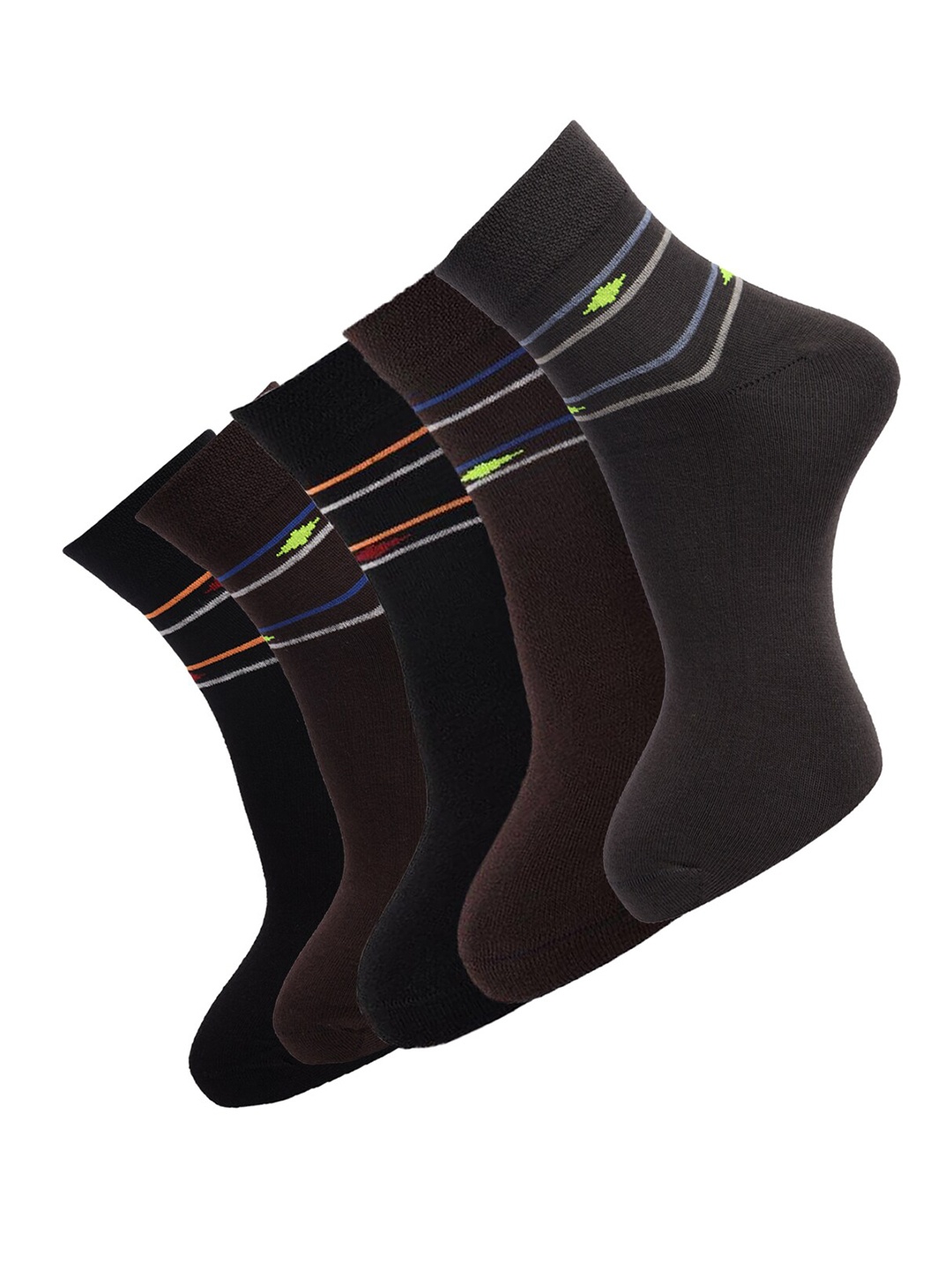 

Dollar Socks Men Pack of 5 Assorted Ankle Length Socks