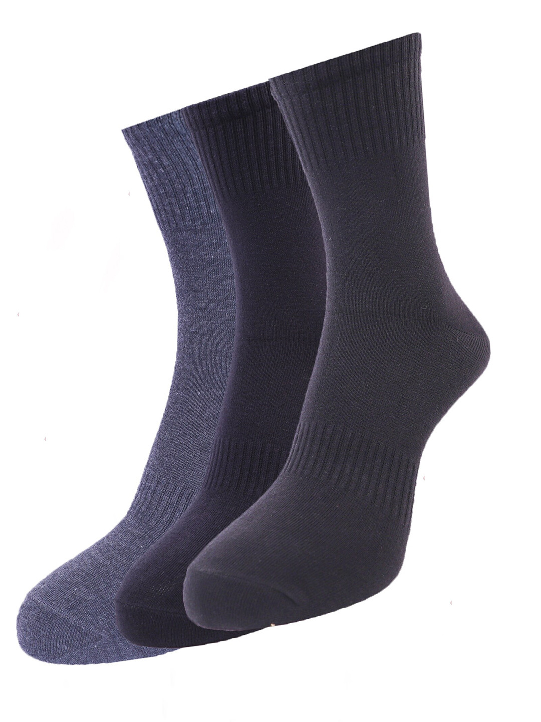

Dollar Men Pack Of 3 Assorted Ankle-Length Socks