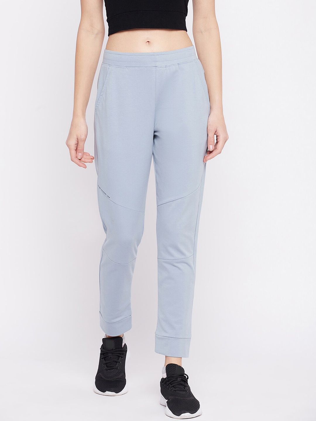 

Okane Women Grey Solid Cotton Joggers