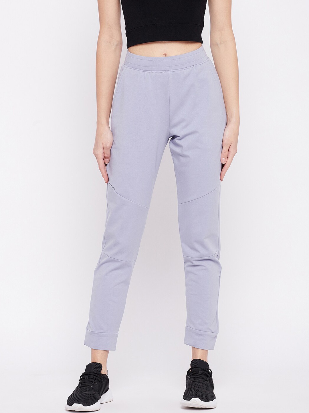 

Okane Women Mauve Solid Regular Cotton Joggers