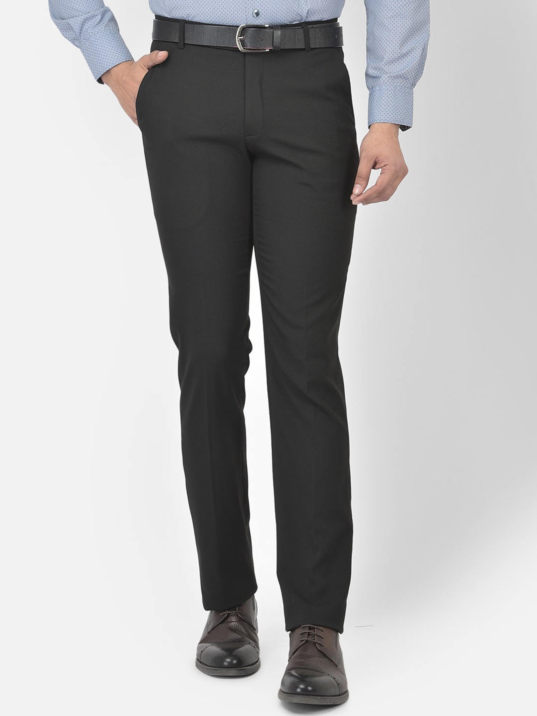 

COBB Men Black Formal Trouser