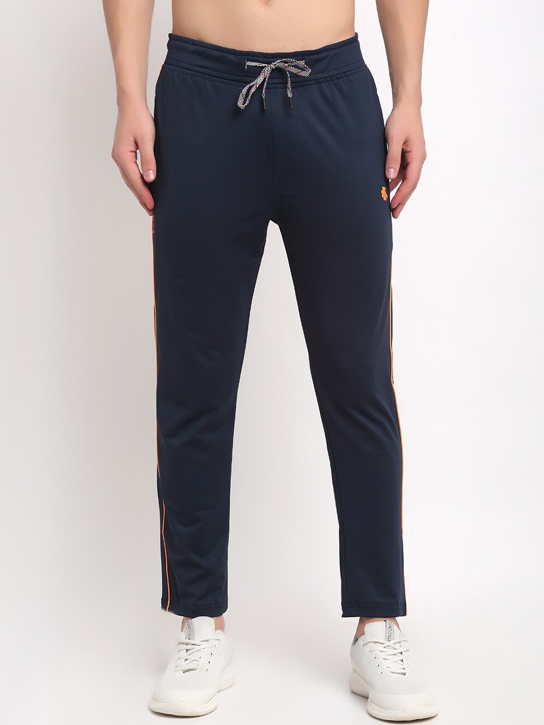 

Gallus Men Navy Blue Solid Track Pants
