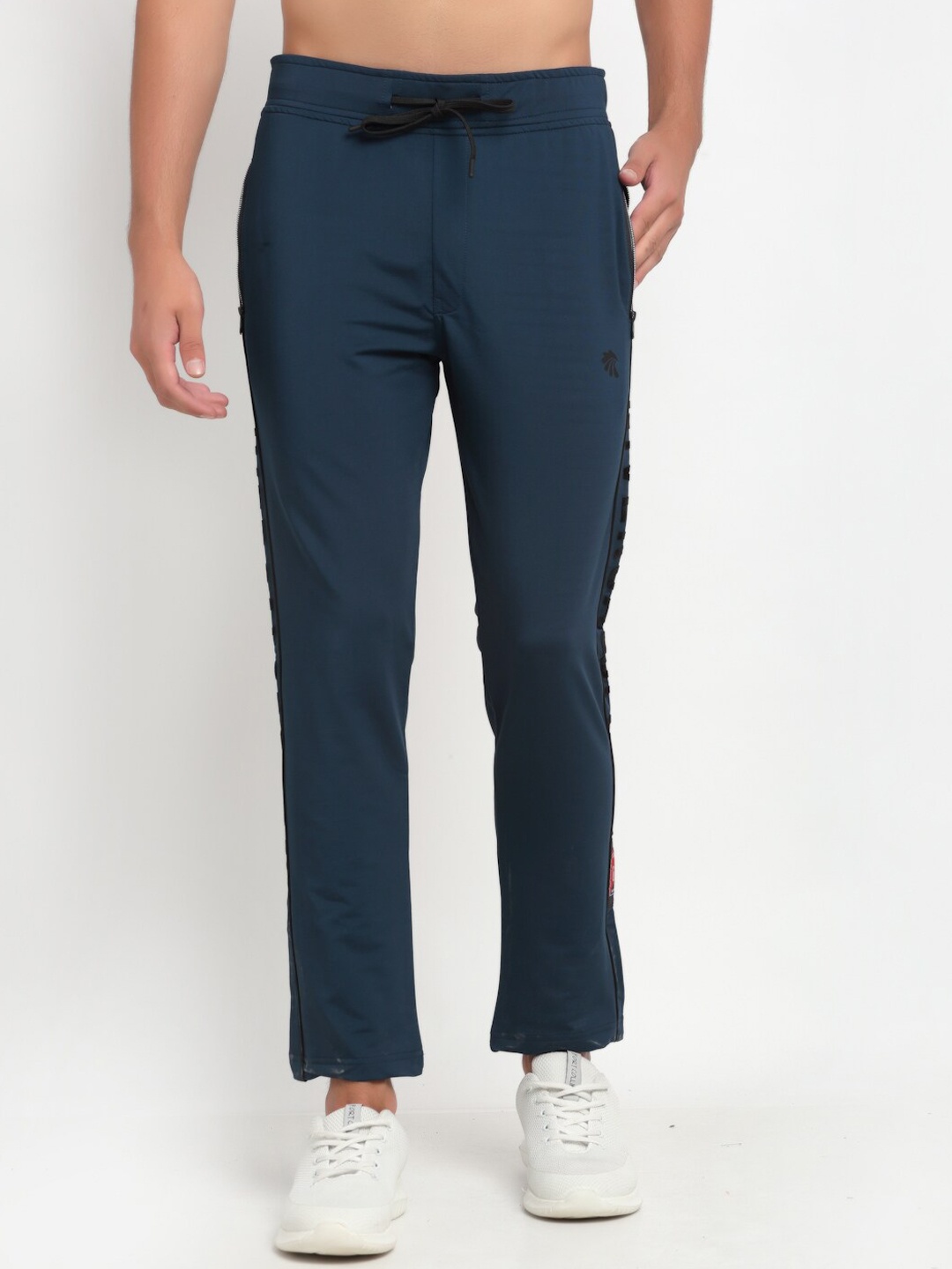 

Gallus Men Blue Solid Track Pants