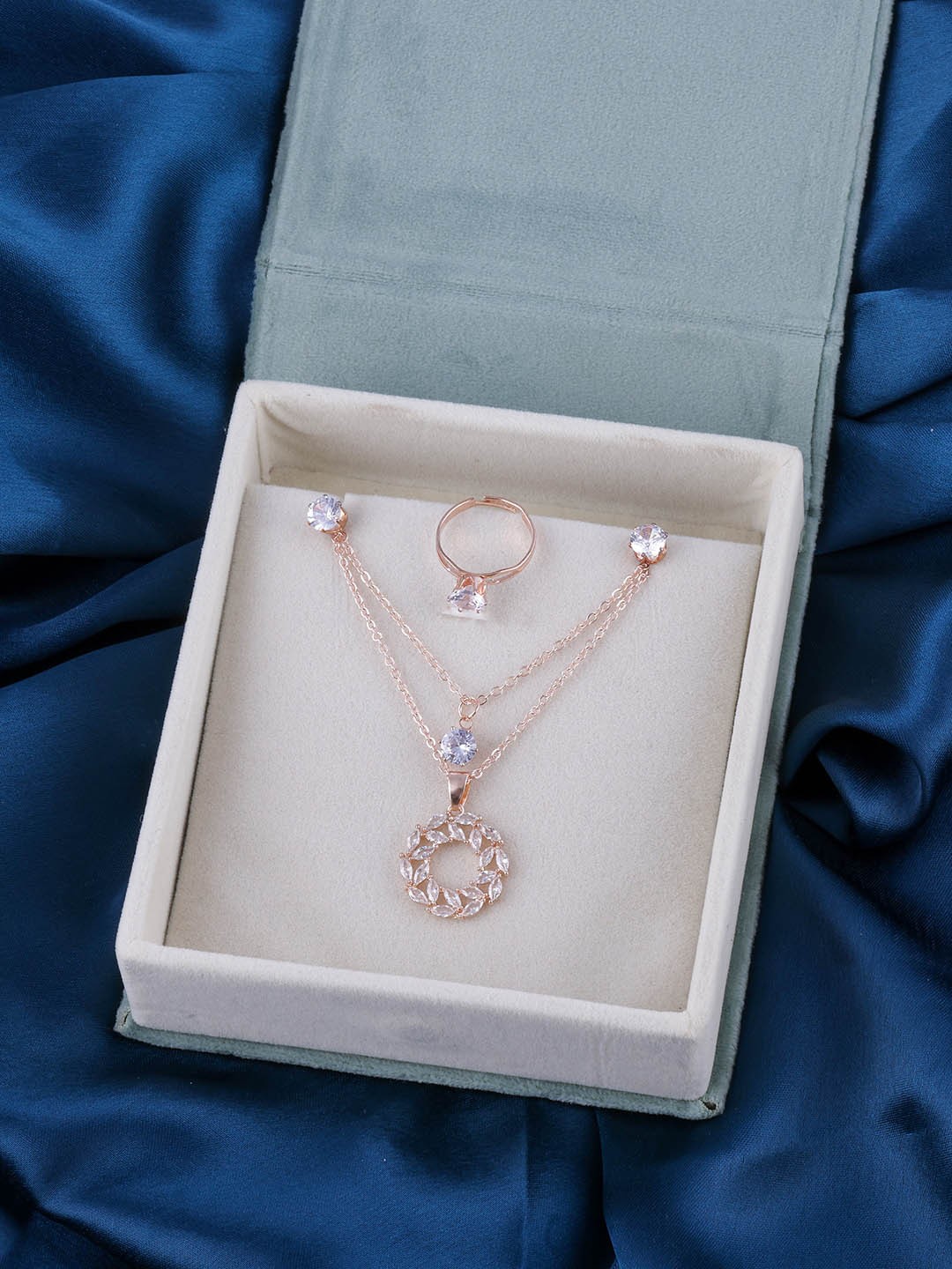 

Brandsoon Rose Gold-Plated Jewelry Set