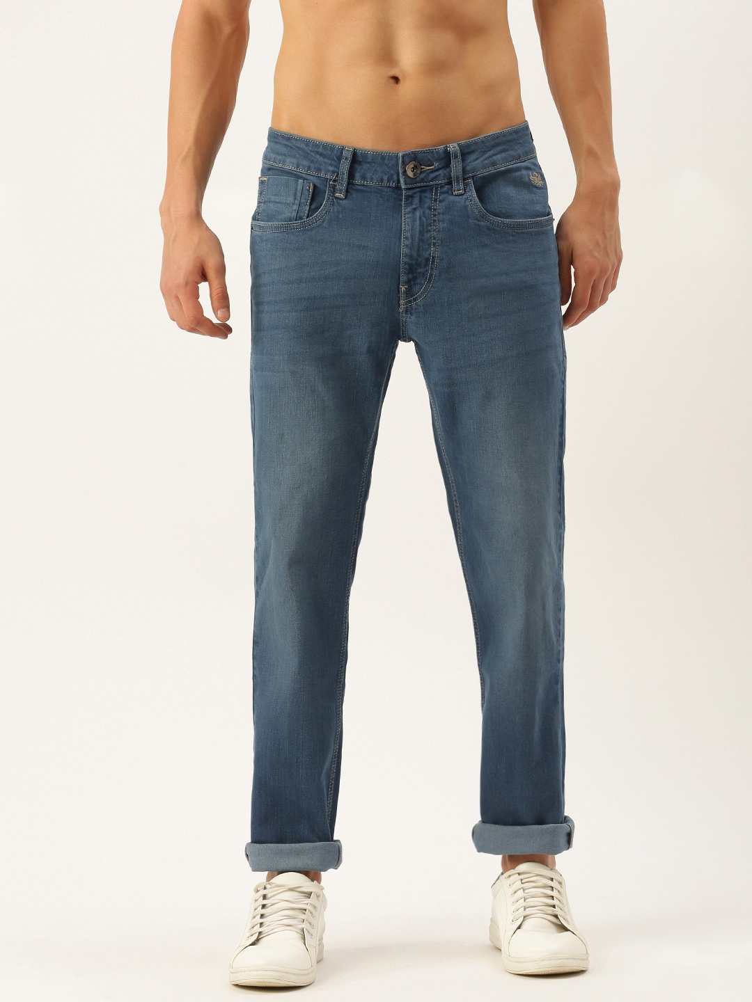 

Flying Machine Men Blue Micheal Slim Fit Stretchable Casual Jeans
