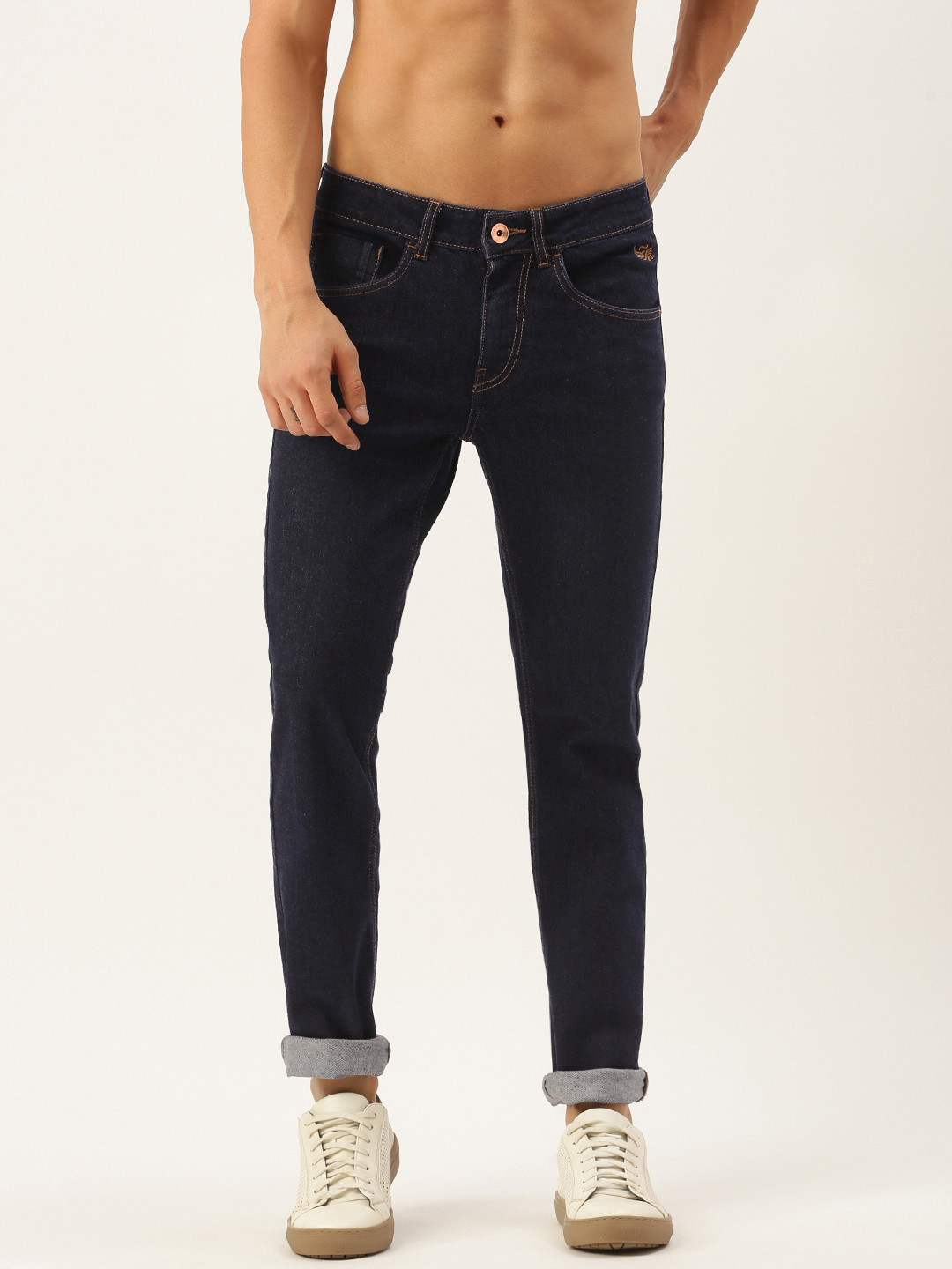 

Flying Machine Men Blue Jackson Skinny Fit Low-Rise Stretchable Jeans