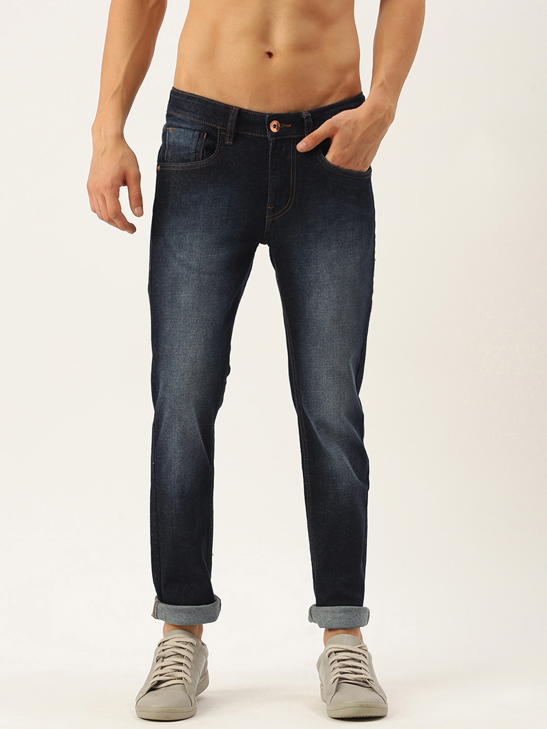 

Flying Machine Men Blue Jackson Low-Rise Light Fade Skinny Fit Stretchable Casual Jeans