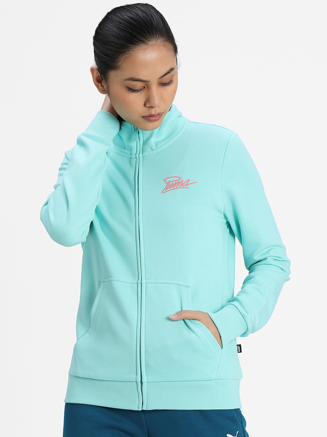 

Puma Sweat Sports Jacket, Sea green