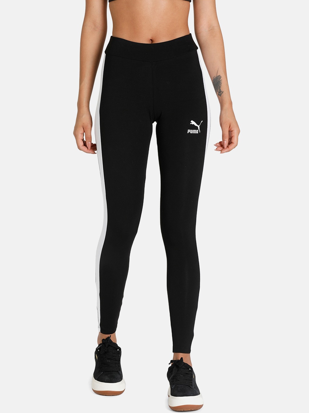 

Puma Women Black Iconic T7 Tights