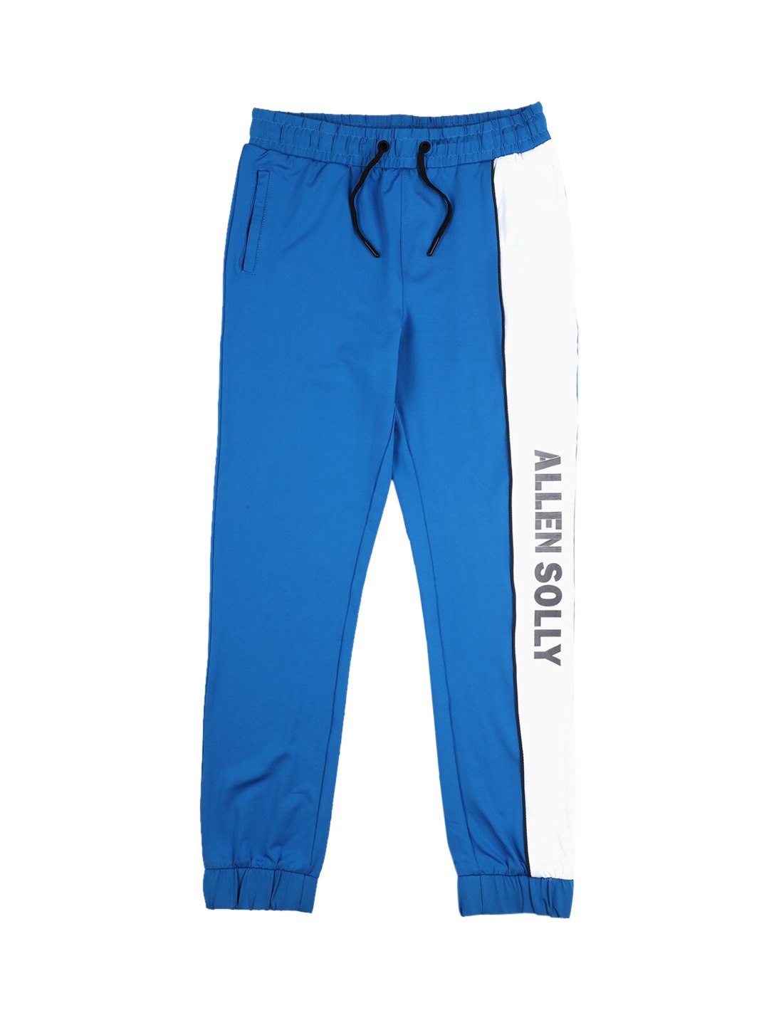 

Allen Solly Junior Boys Blue & White Colorblocked Joggers