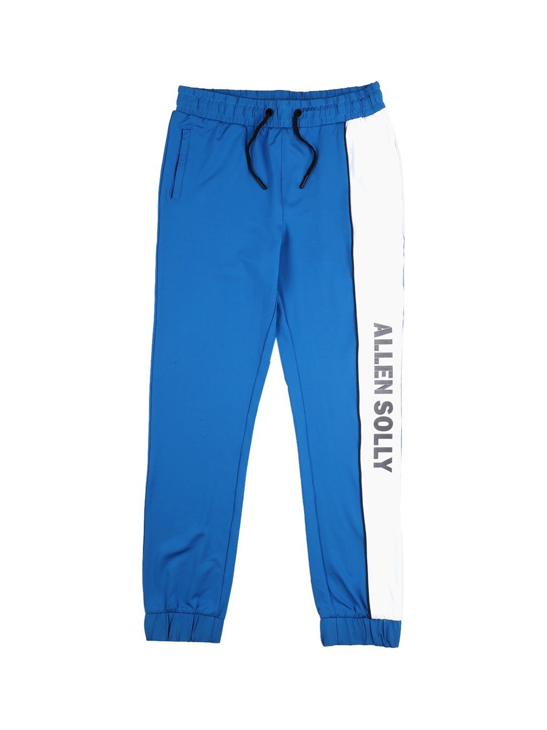 

Allen Solly Junior Boys Blue & White Colourblocked Joggers