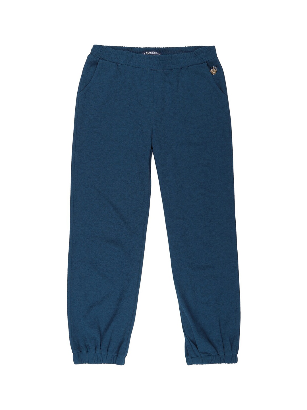 

Allen Solly Junior Girls Teal Blue Solid Joggers