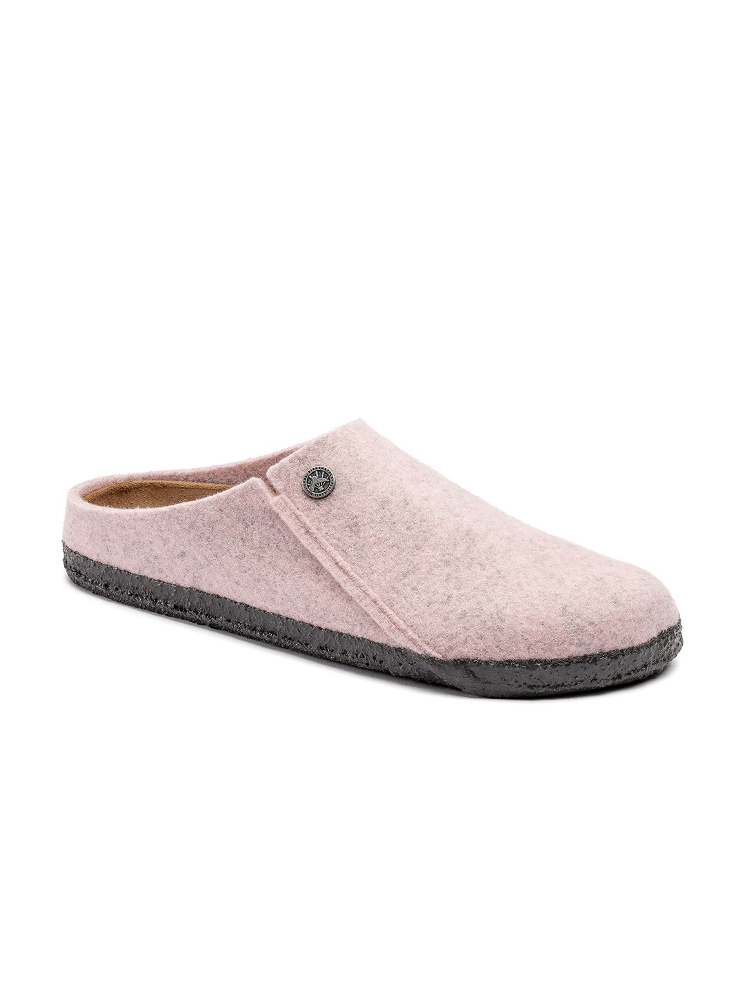 

Birkenstock Unisex Pink Narrow Zermatt Wool Felt Room Slippers