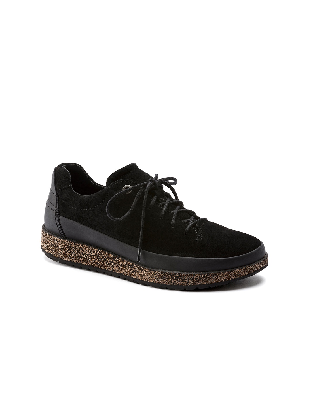 

Birkenstock Unisex Black Honnef Suede Narrow Width Sneakers