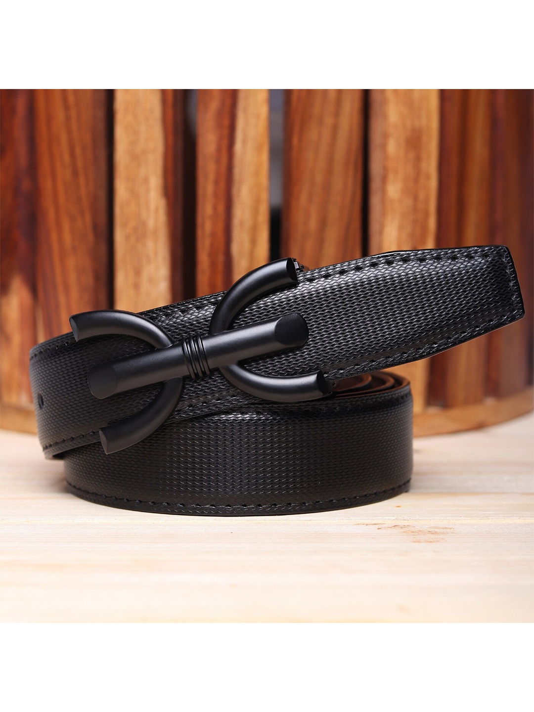 

Kastner Men Black Solid Belts