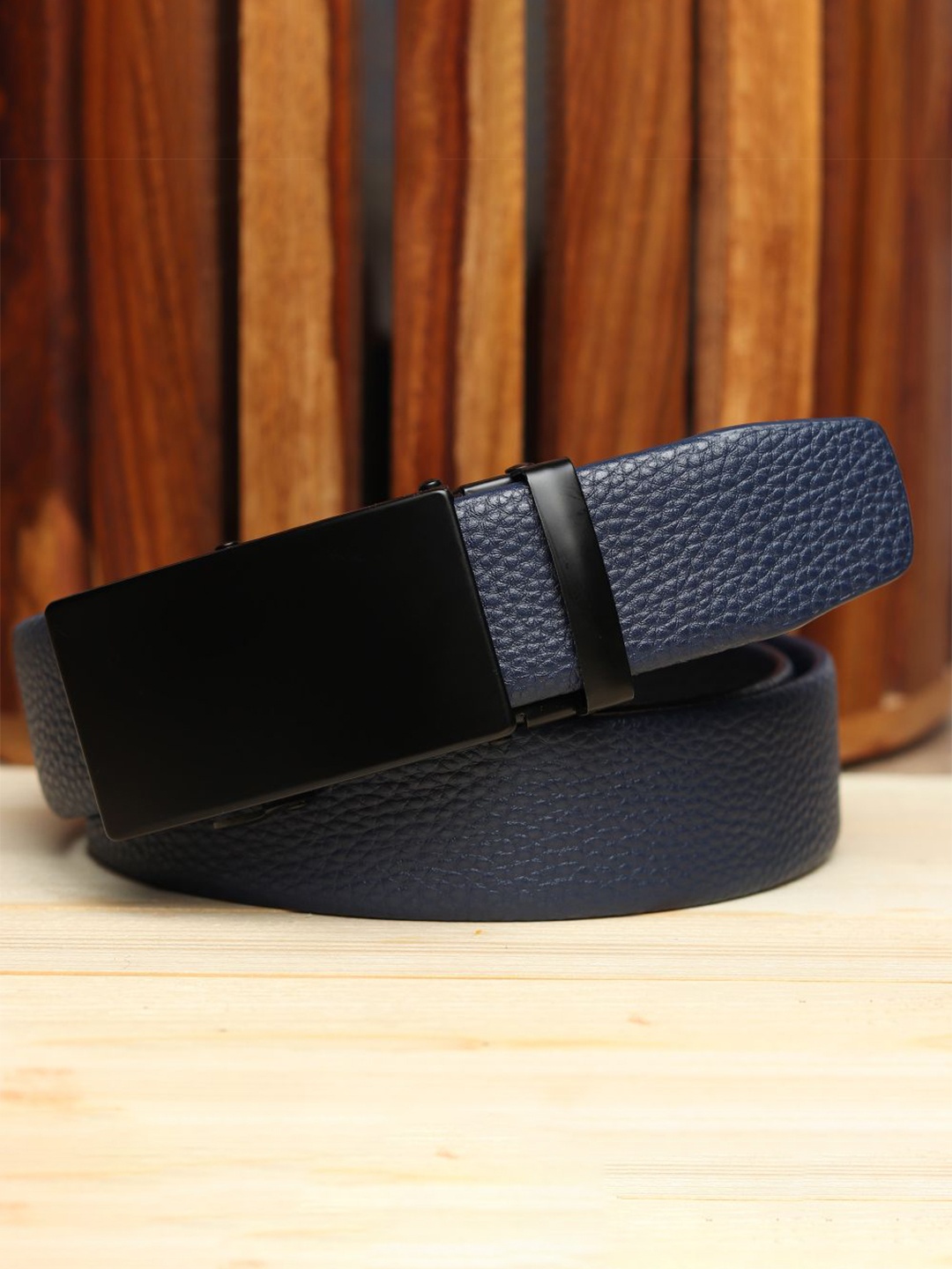 

Kastner Men Navy Blue Formal Belt