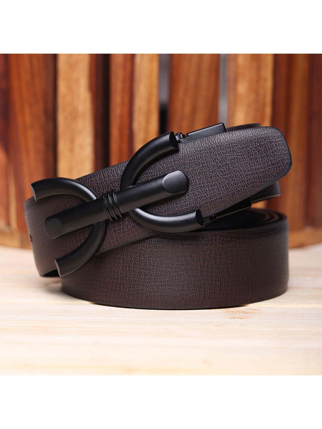 

Kastner Men Brown Textured Reversible Formal Belt