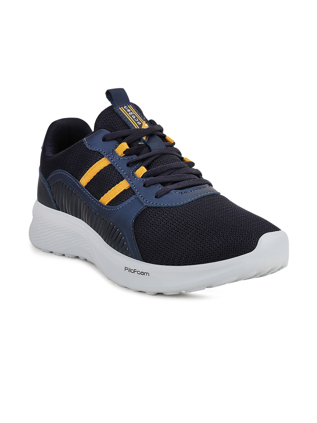 

Campus Men Navy Blue Mesh Running Shoes