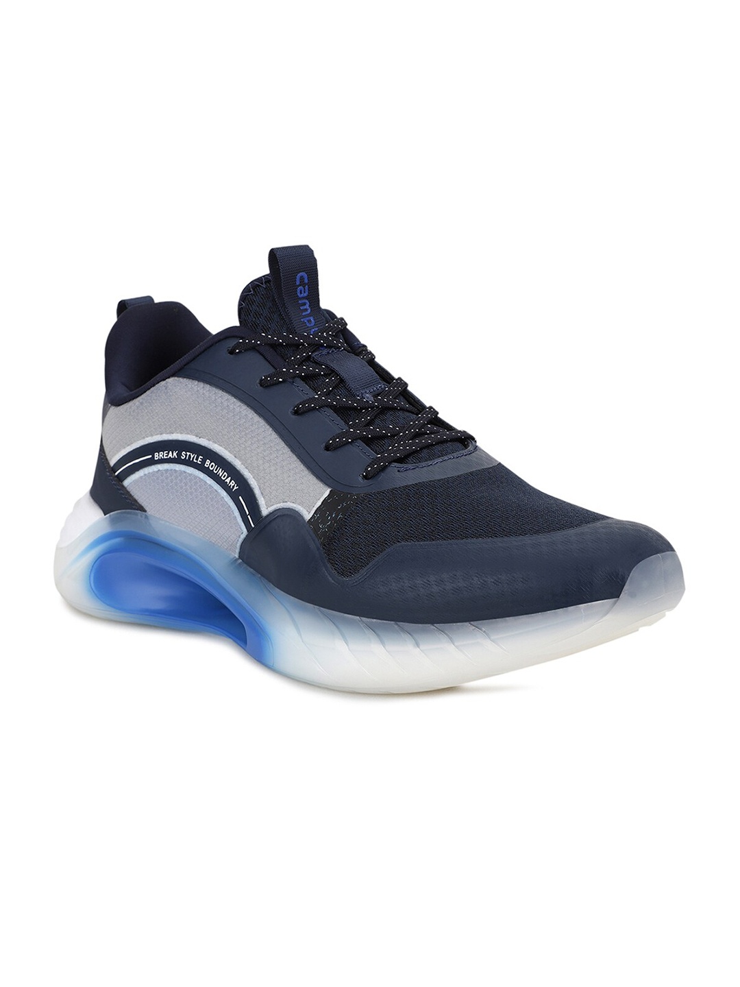 

Campus Men Navy Blue Mesh Running Shoes