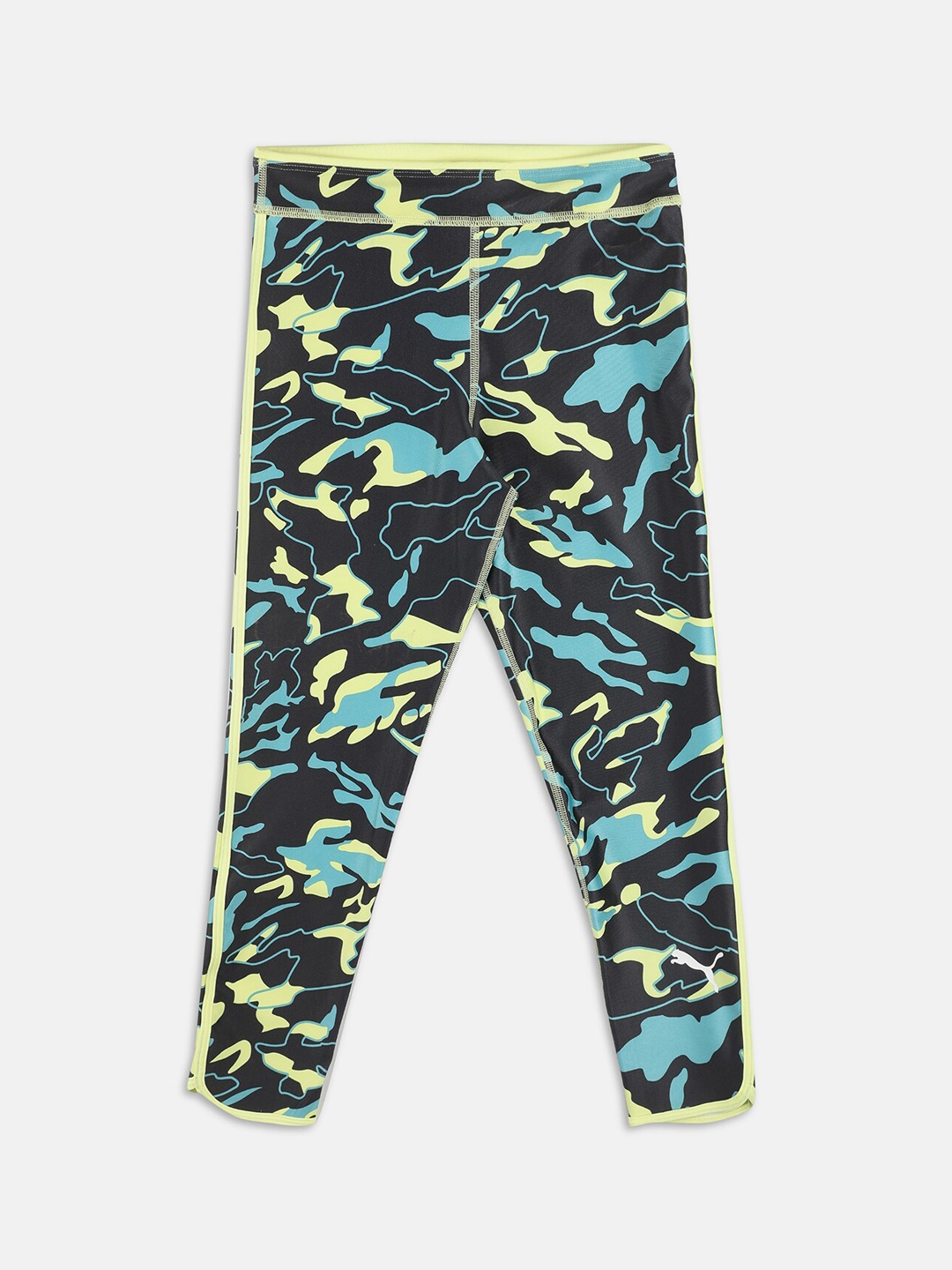 

Puma Girls Graphic Printed Sports Track Pants, Blue