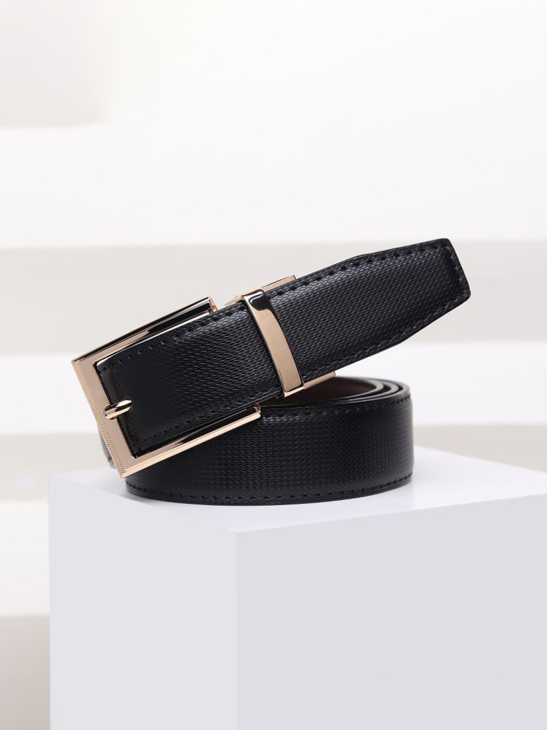 

Kastner Men Black Reversible Formal Belt