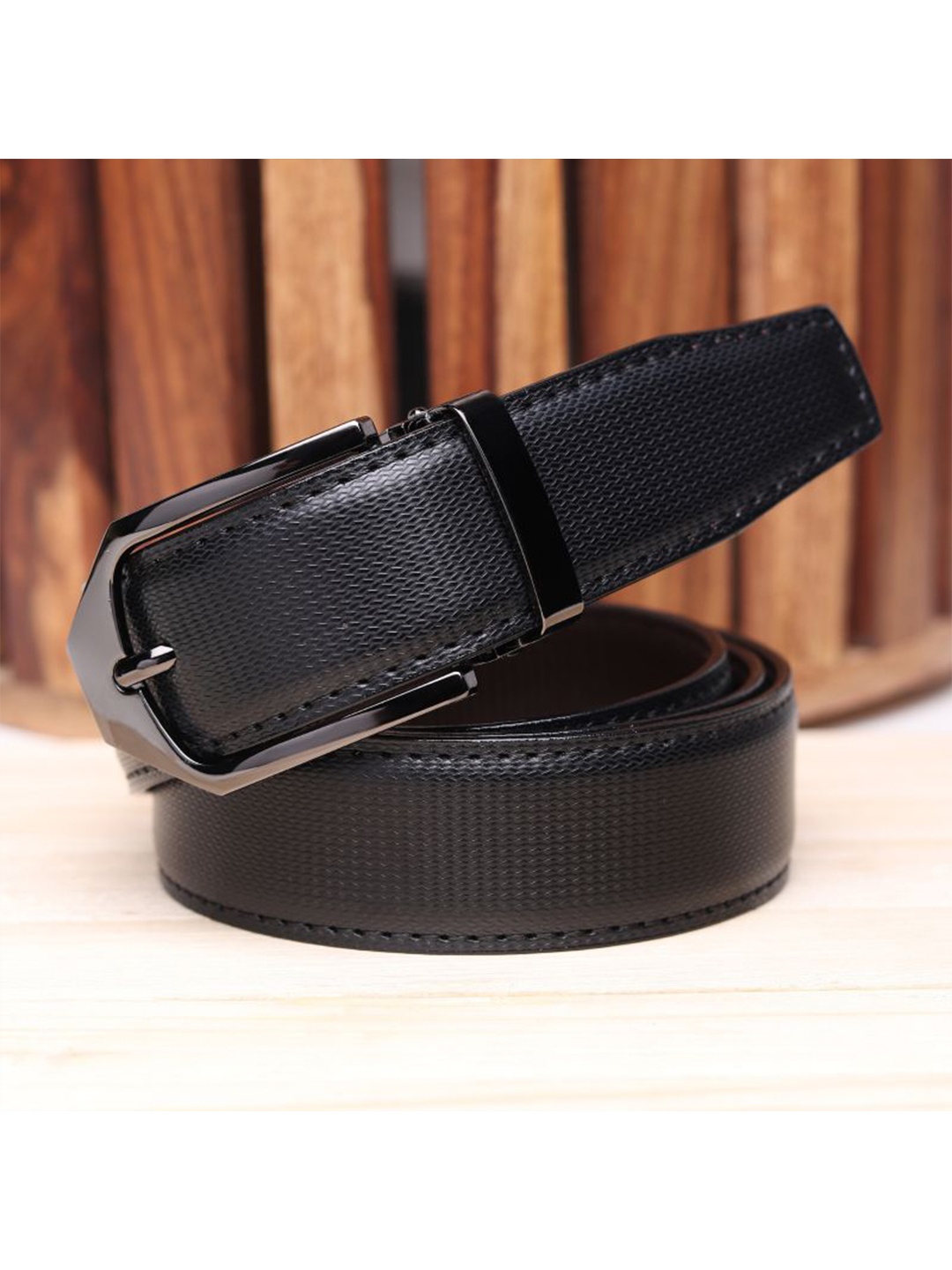 

Kastner Men Black Reversible Belt