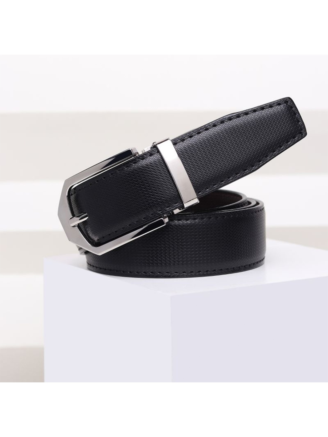 

Kastner Men Black Solid Belts