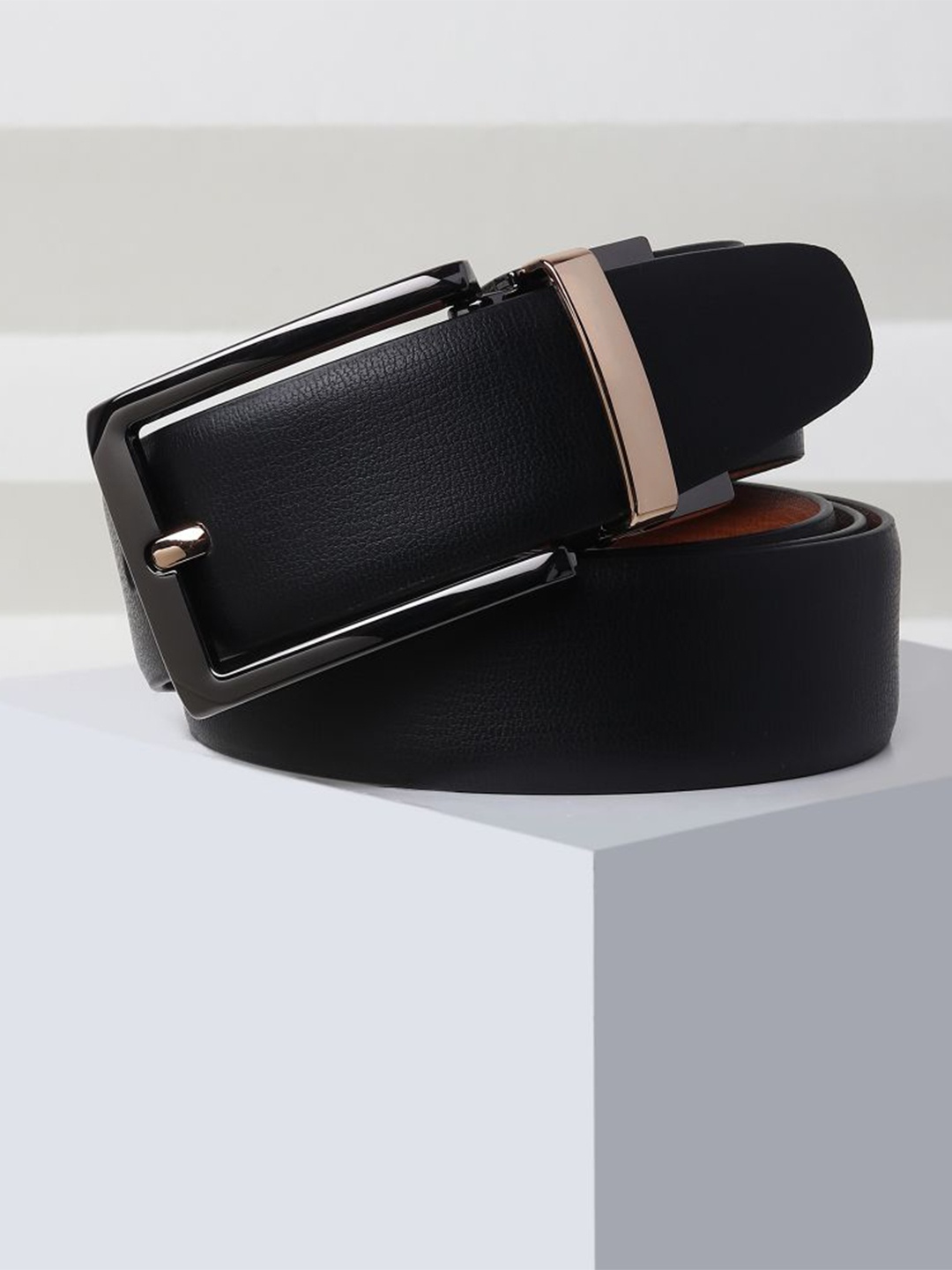 

Kastner Men Black Reversible Formal Belt