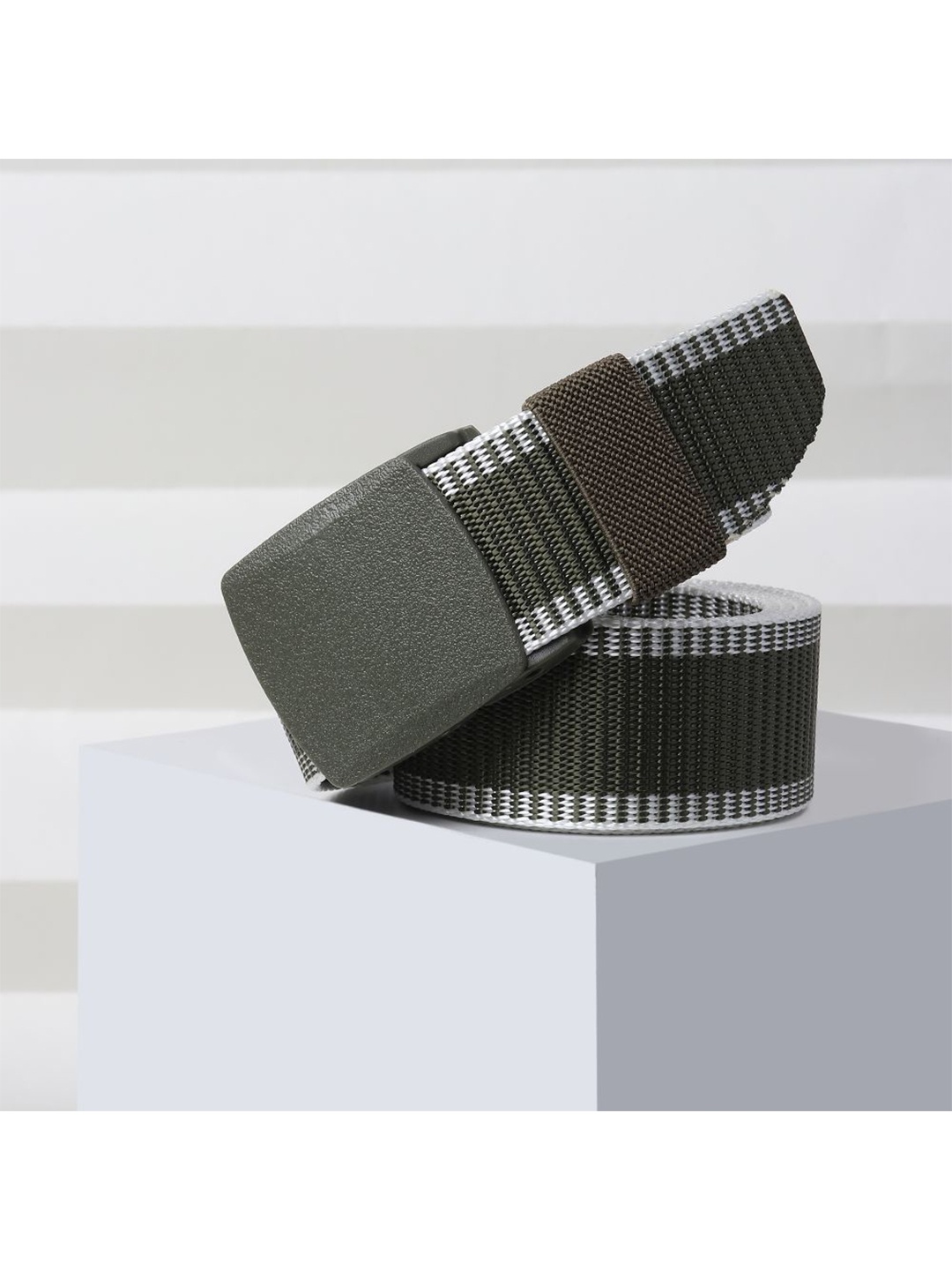 

Kastner Men Green Canvas Belt