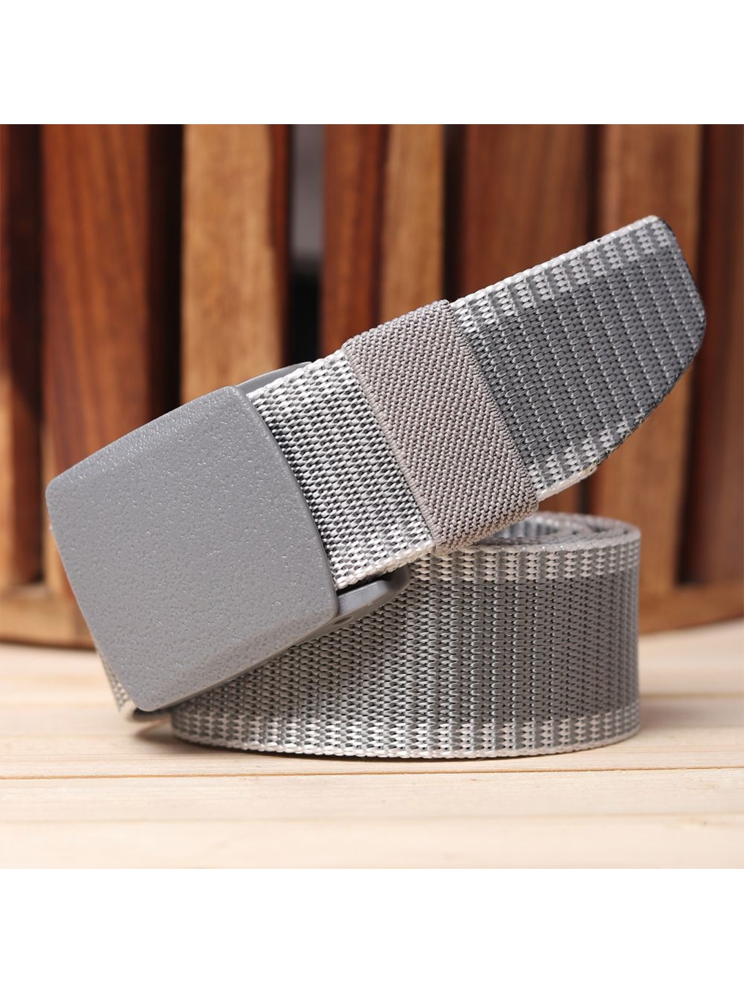 

Kastner Men Silver-Toned Canvas Army Tactical Belt