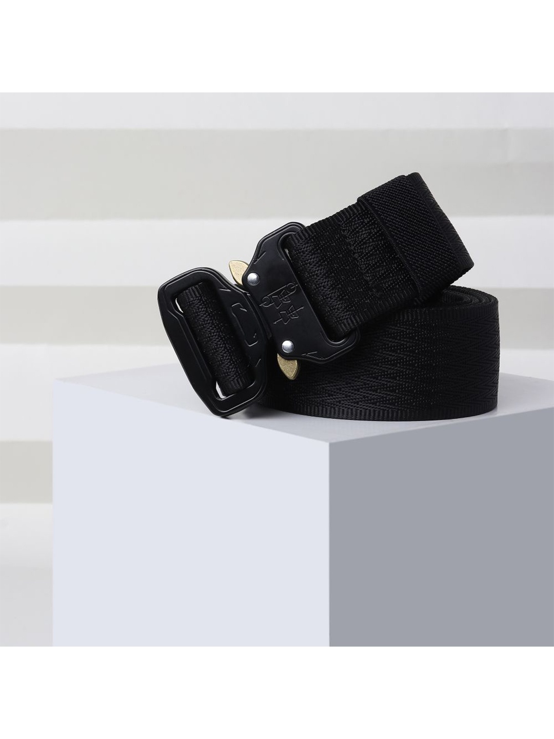 

Kastner Men Black Canvas Army Tactical Belt