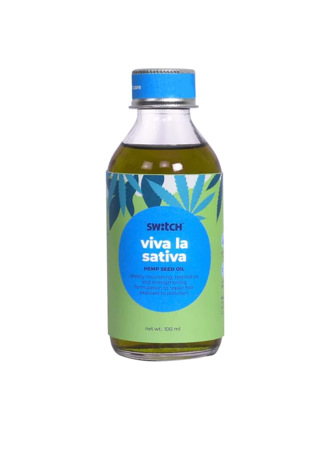 

The Switch Fix Viva La Sativa Hemp Seed Hair Oil with Coconut Oil 100 ml, Green