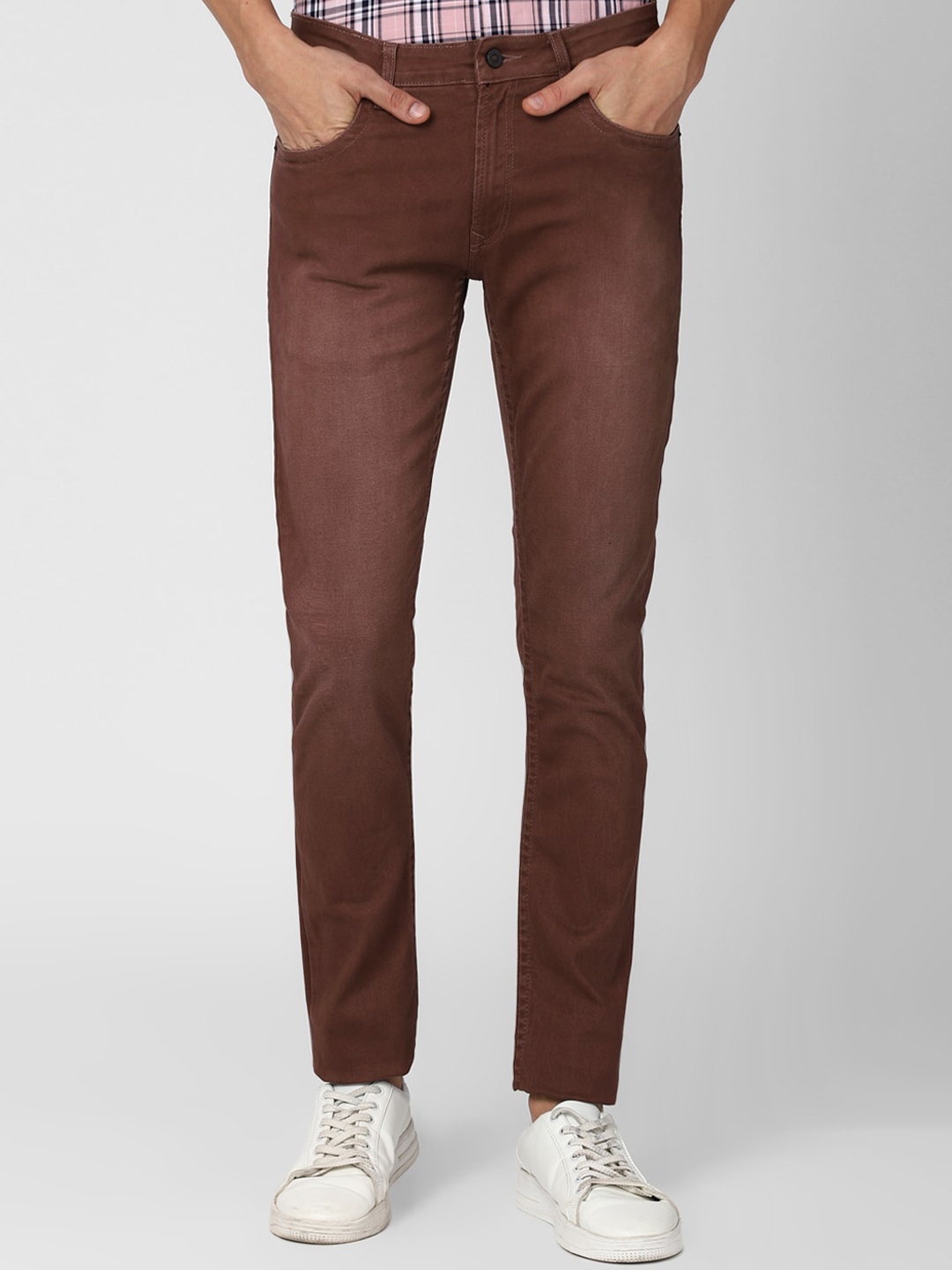 

Peter England Casuals Men Maroon Skinny Fit Jeans