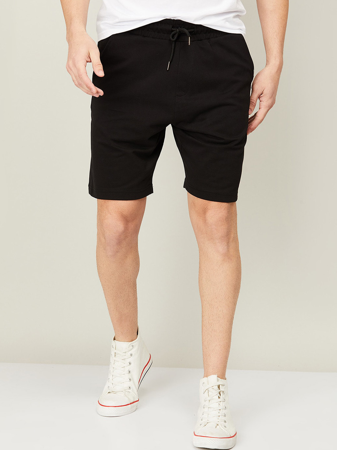 

Fame Forever by Lifestyle Men Black Slim Fit Shorts