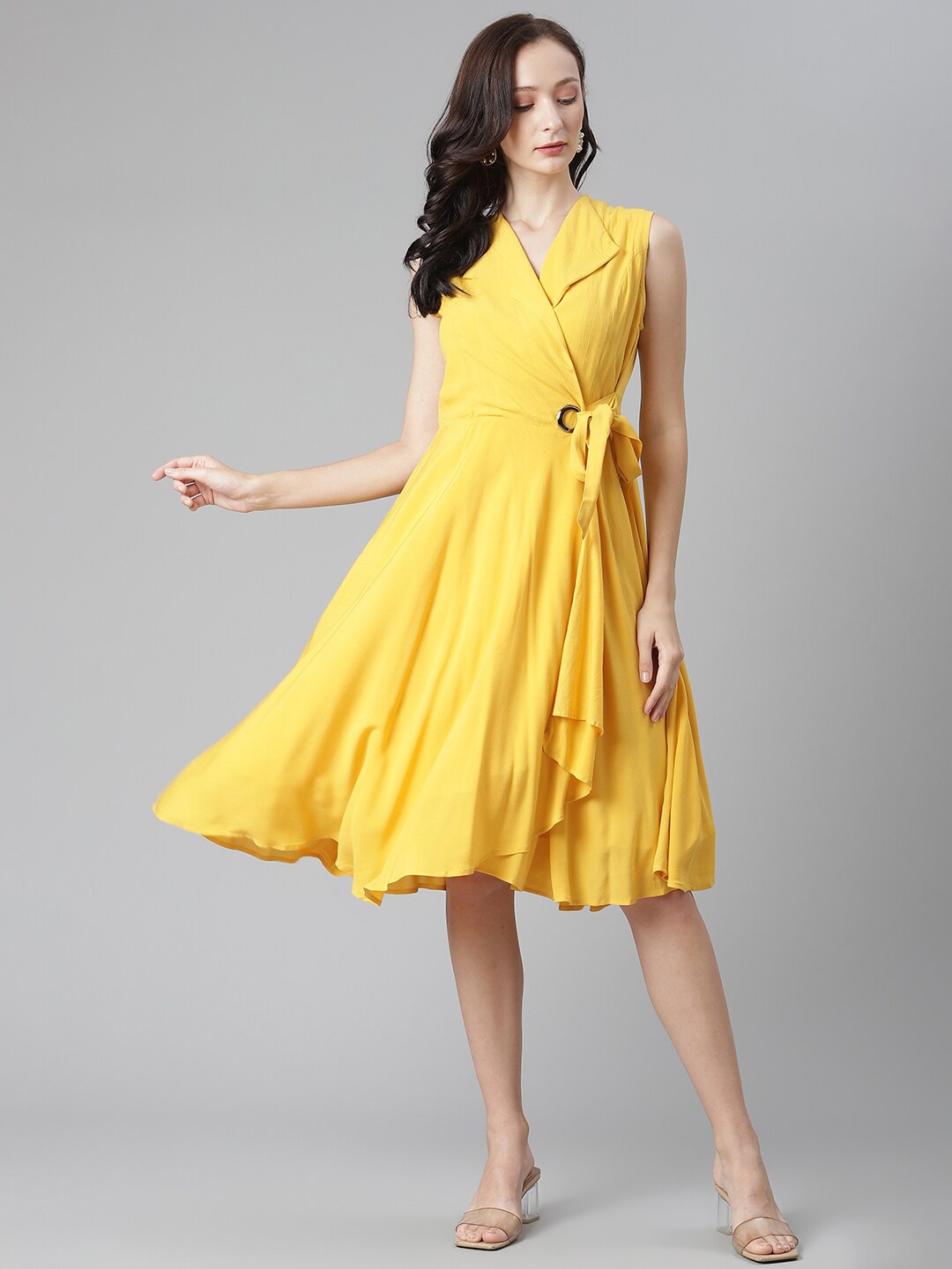 

WESTCLO Yellow Dress