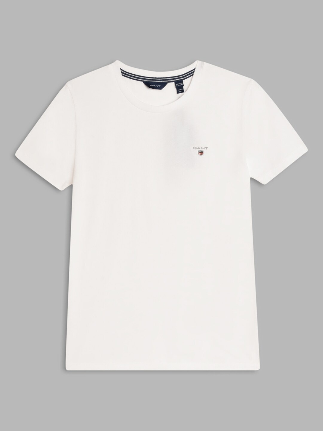 

GANT Boys White Cotton T-shirt