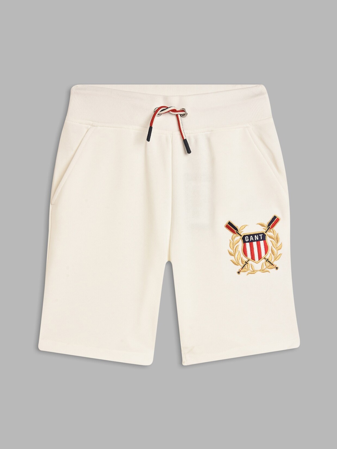 

GANT Boys Off White Shorts