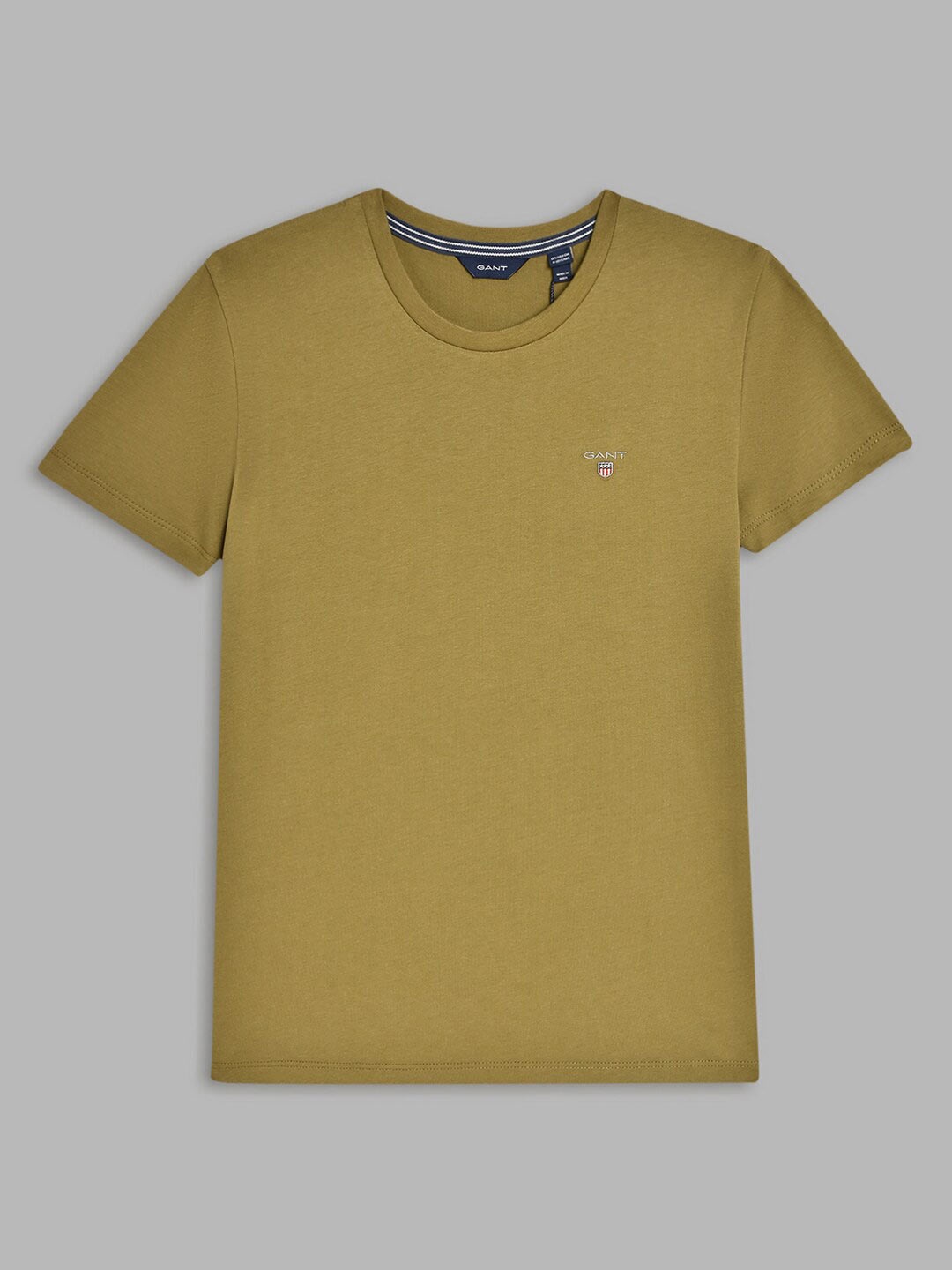 

GANT Boys Olive Green Pure Cotton T-shirt