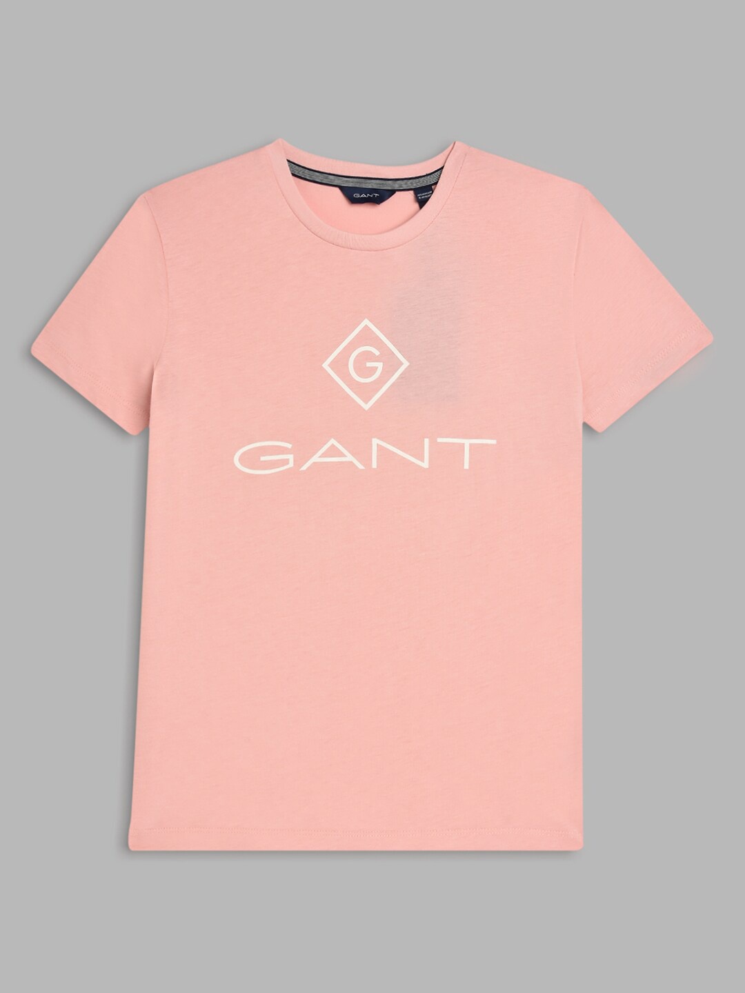 

GANT Boys Peach Printed T-shirt
