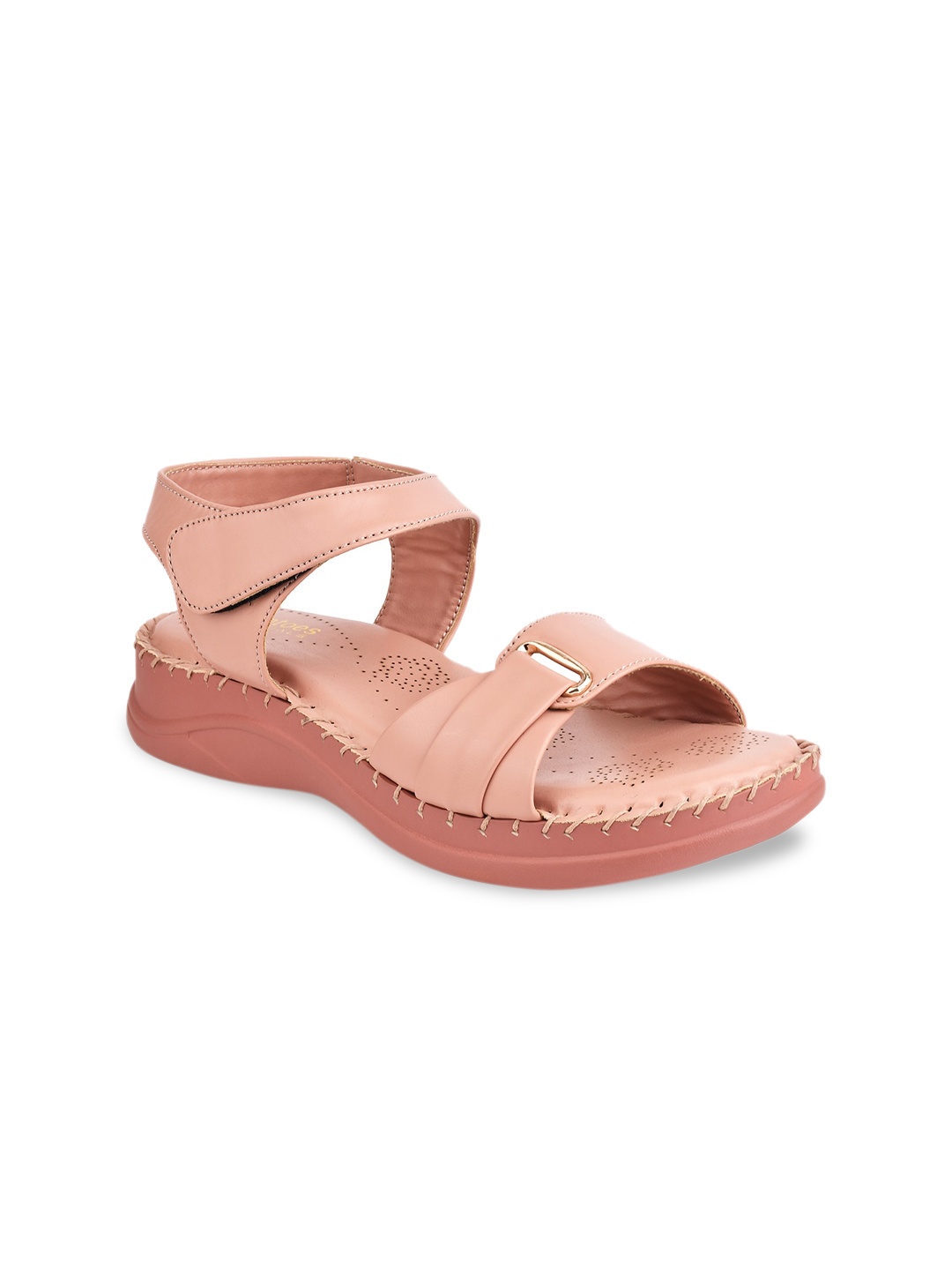 

Stelatoes Women Peach-Coloured Open Toe Flats