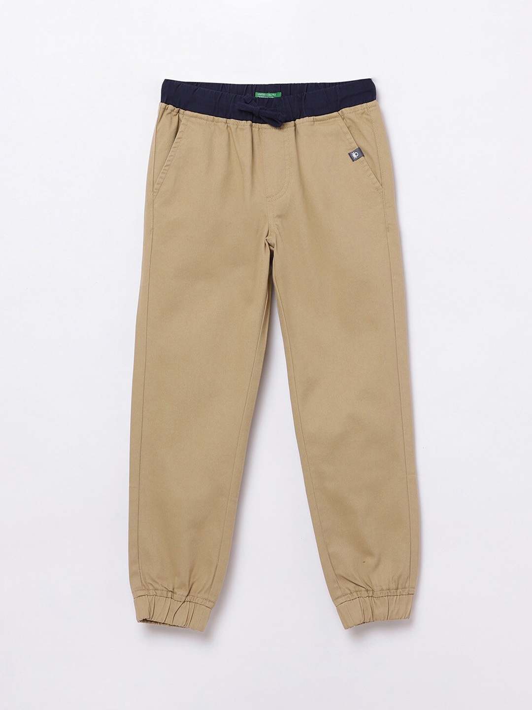 

Fame Forever by Lifestyle Boys Khaki Solid Cotton Track Pants