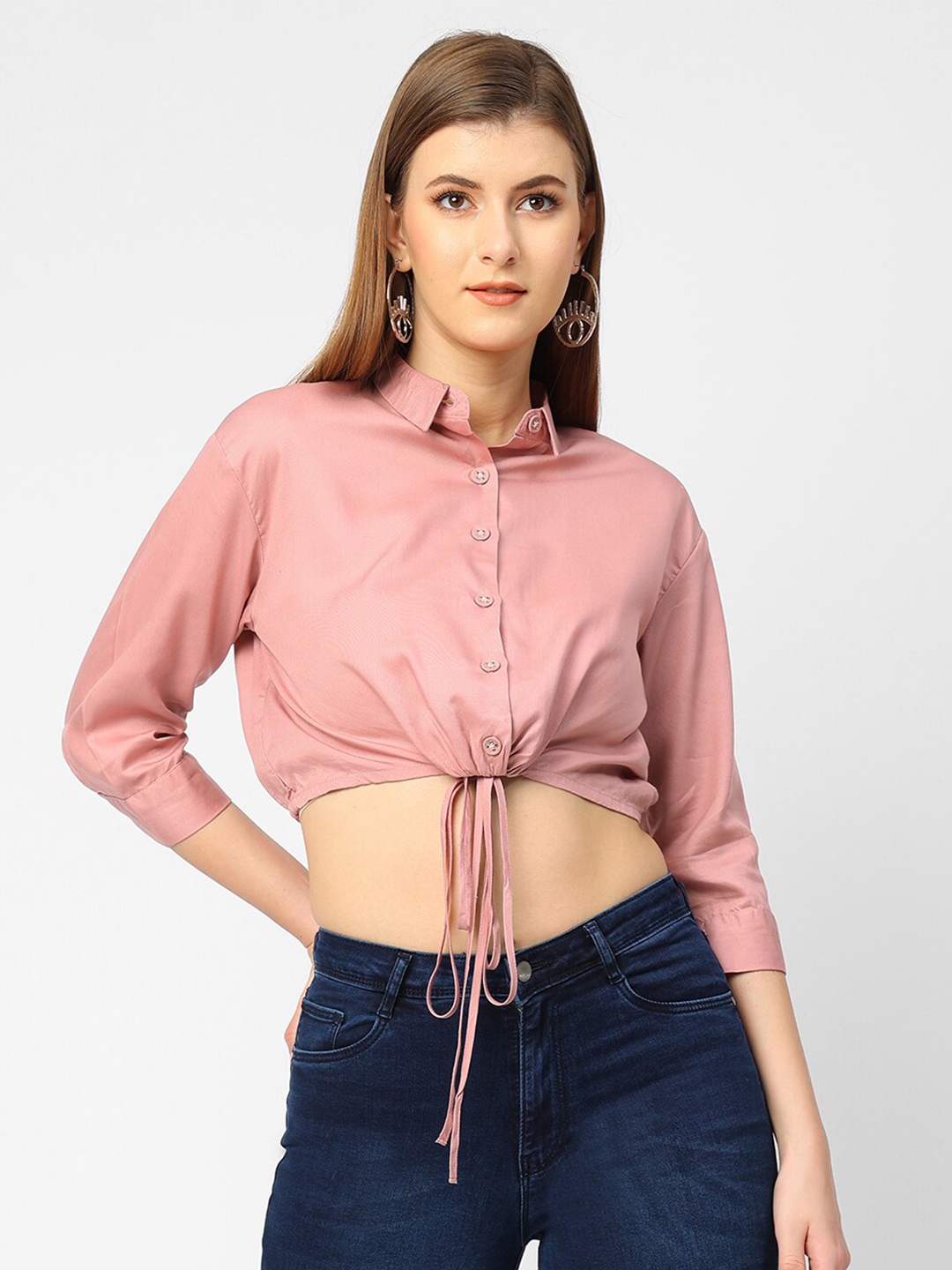 

Kraus Jeans Women Rose Casual Shirt