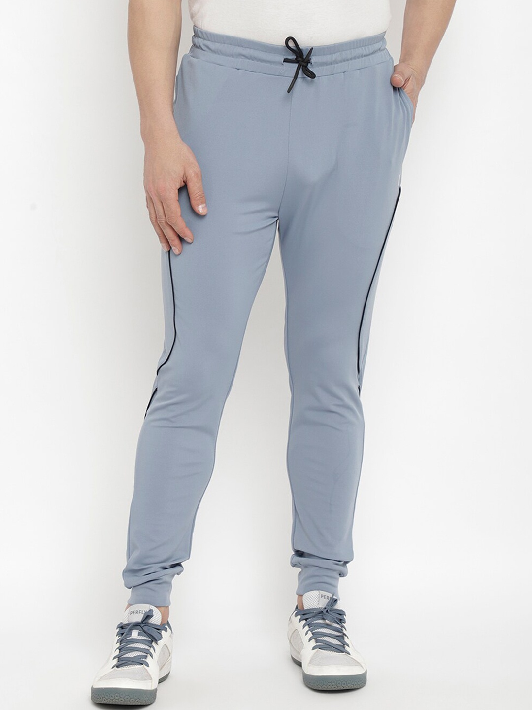 

PERFKT-U Men Blue Solid Hydra-Cool Training Joggers