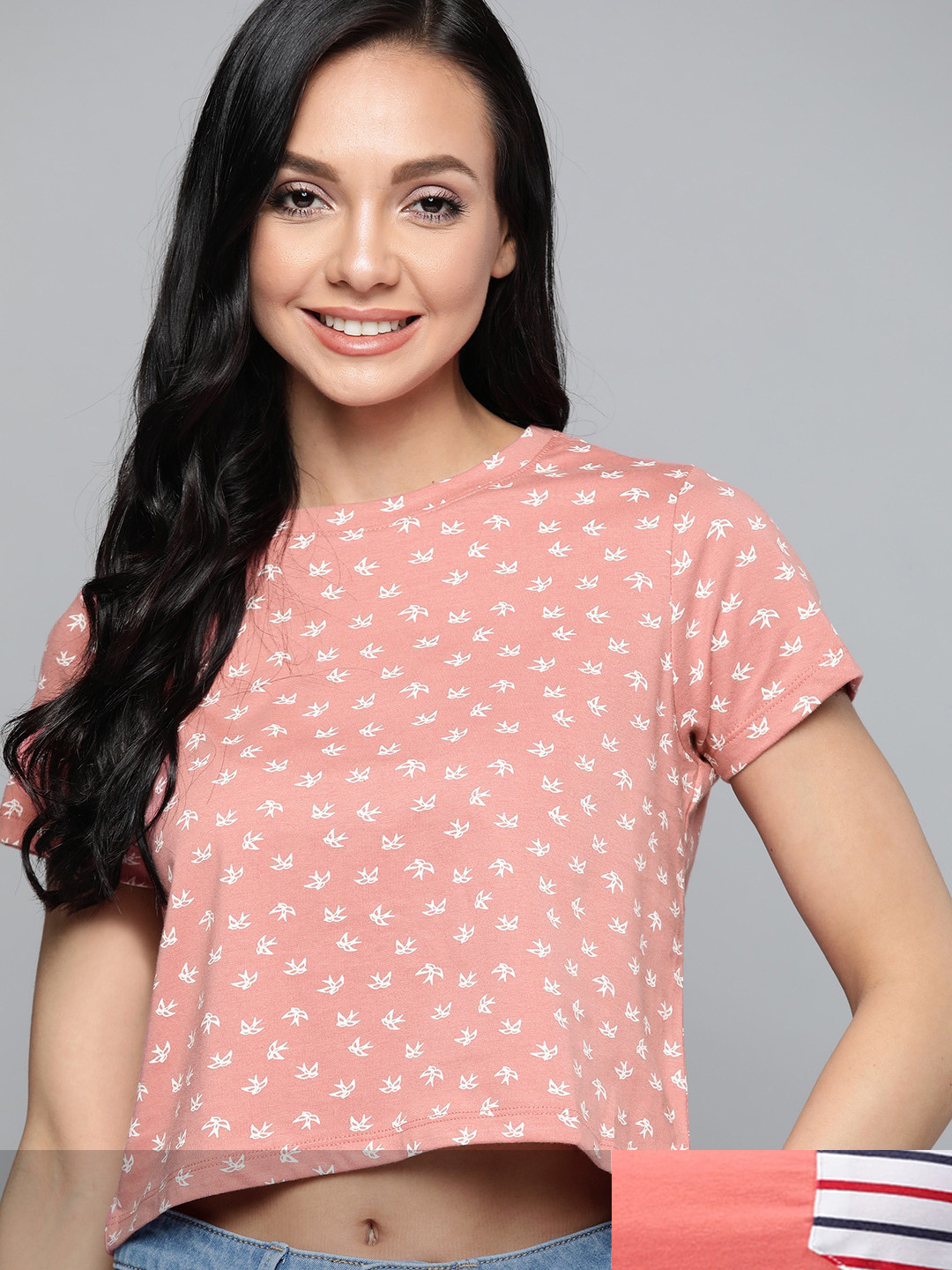 

Mast & Harbour Women Pack of 2 T-shirts, Coral