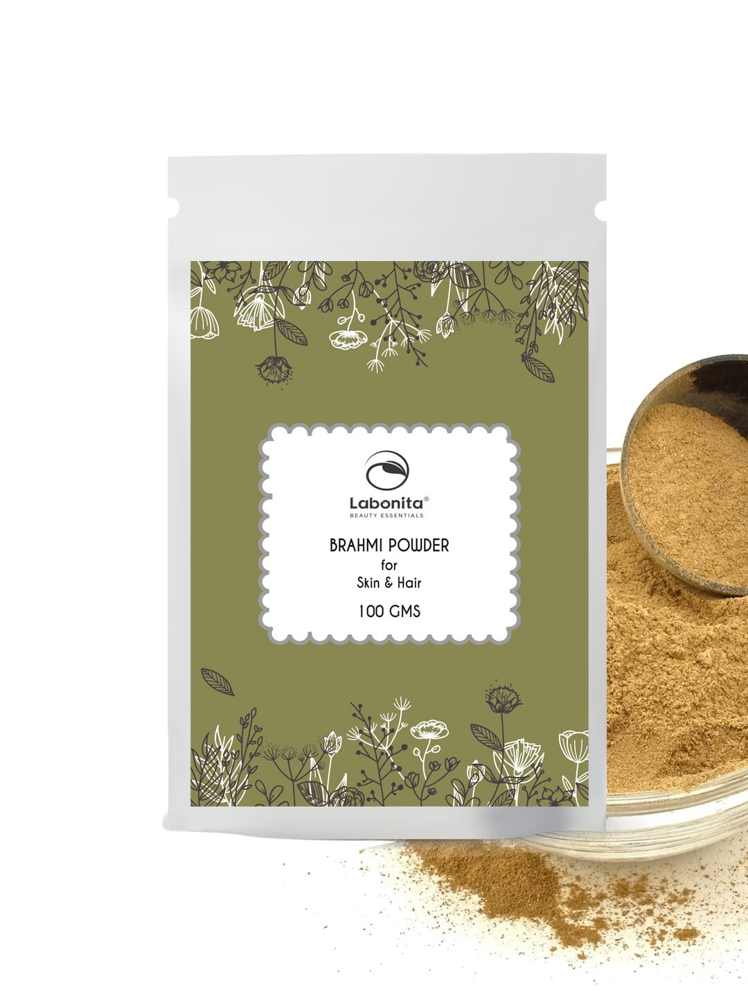 

Labonita Set of 3 Brahmi Powder for Skin & Hair - 100 g Each, Green