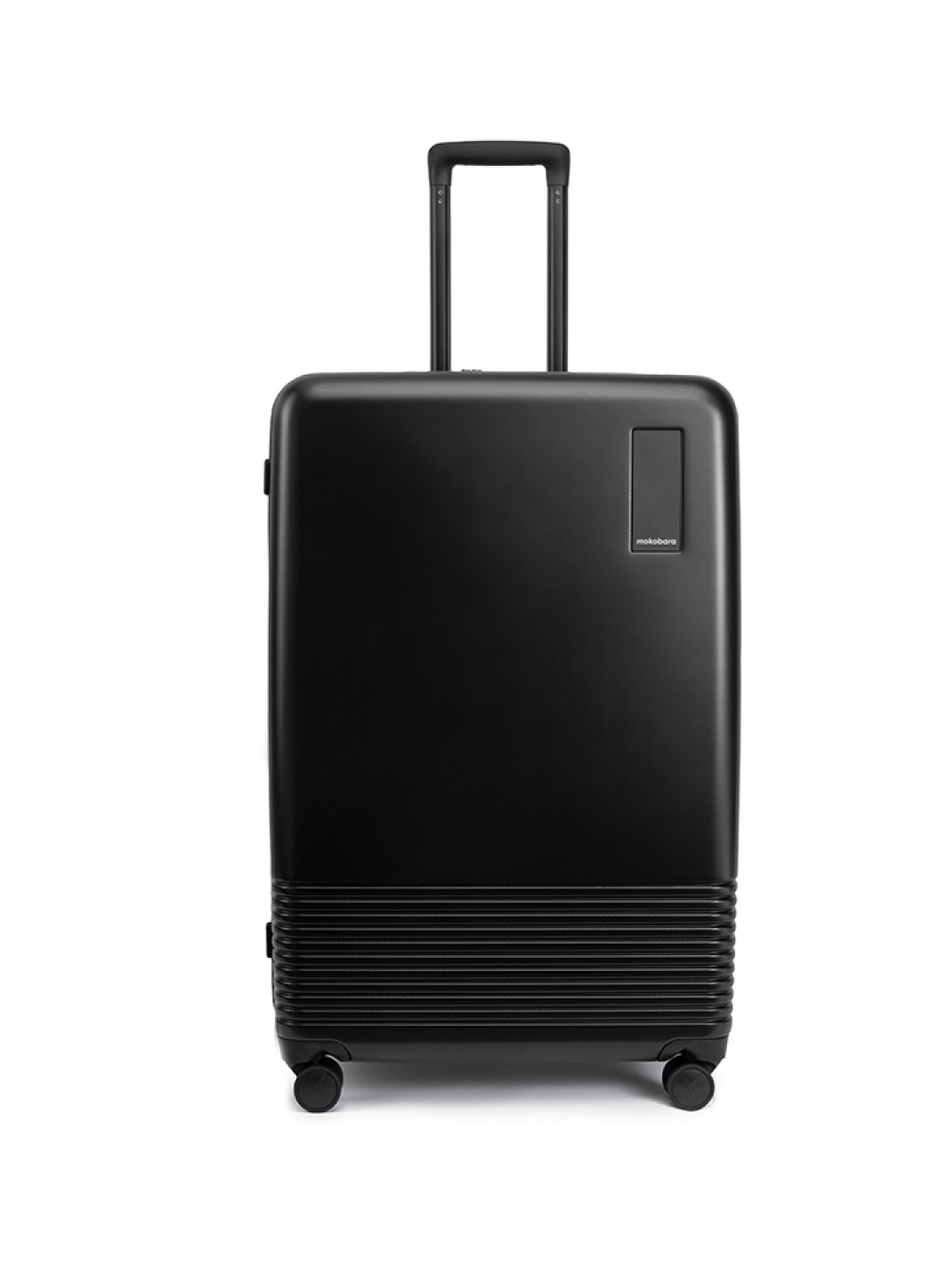 

MOKOBARA Black Solid Check-In Large Luggage Trolley Bag