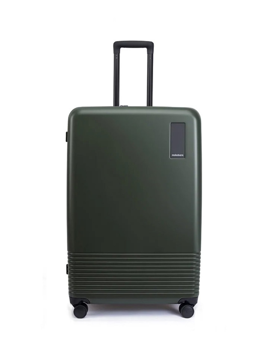 

MOKOBARA Check-In Textured Hard-Sided Large Trolley Suitcase, Green
