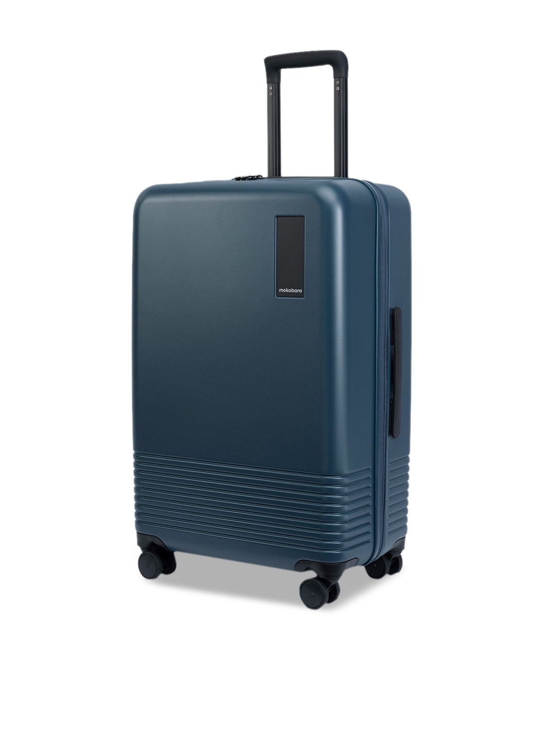 

MOKOBARA The Check-In Hard Luggage 4-Wheel Medium Trolley Suitcase, Blue